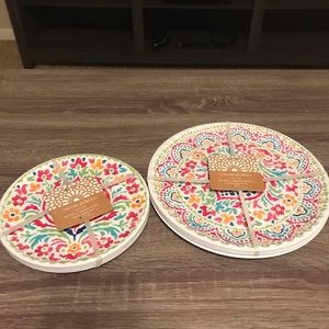 Cynthia Rowley Dinner/Salad Summer Plate Set